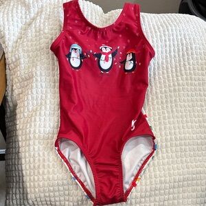 K-Bee Leotards child Christmas design